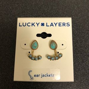 Lucky Brand turquoise earring